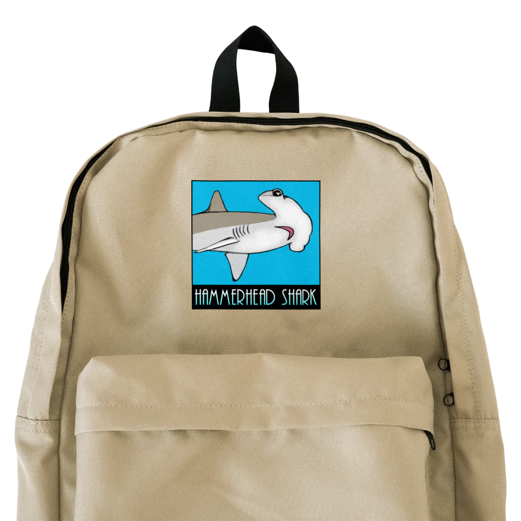 LalaHangeulのHammerhead shark(撞木鮫) Backpack