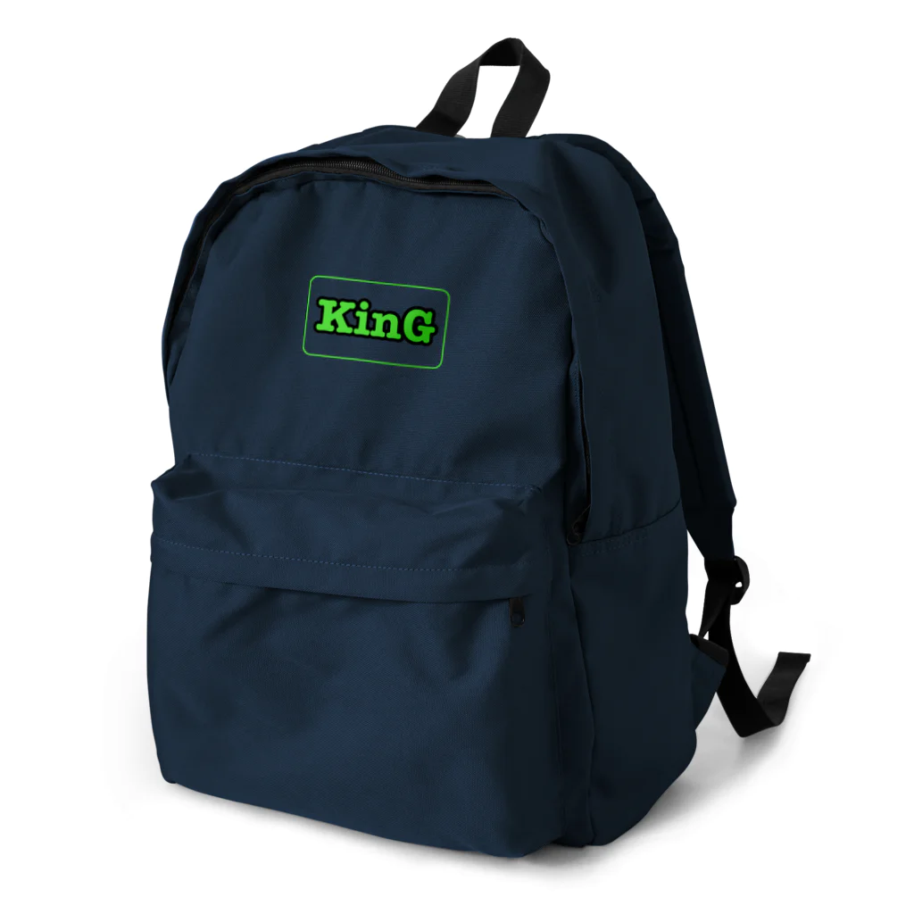 KinGのKinG 黒フチロゴシリーズ リュック