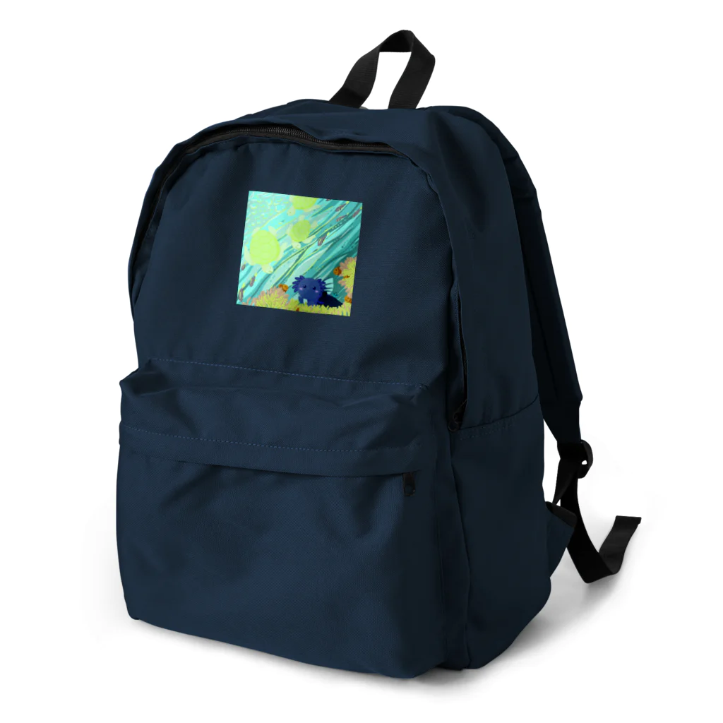 ariariartのBlue submarine【コラボ作品】 Backpack