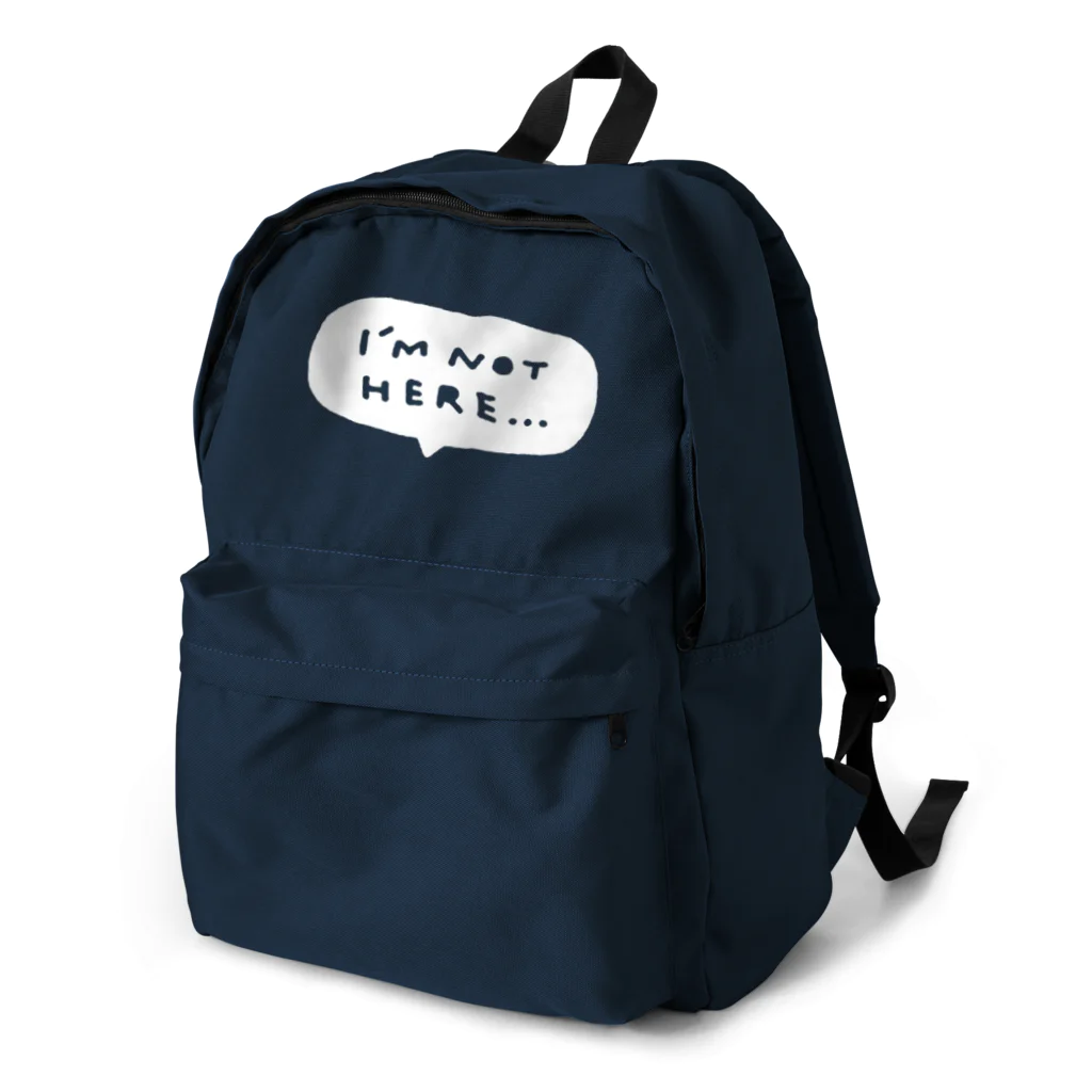 Takashi KUNO / 久野貴詩のI’M NOT HERE... Backpack