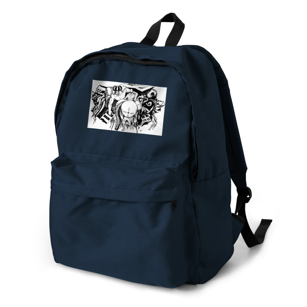 jipperの人生ショップの世界滅亡 Backpack