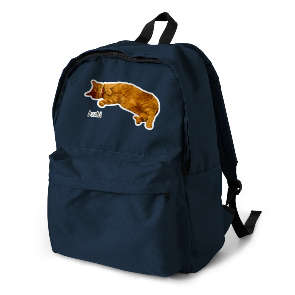 猫カフェ ぶぅたんグッズショップのあざといタビくん Backpack