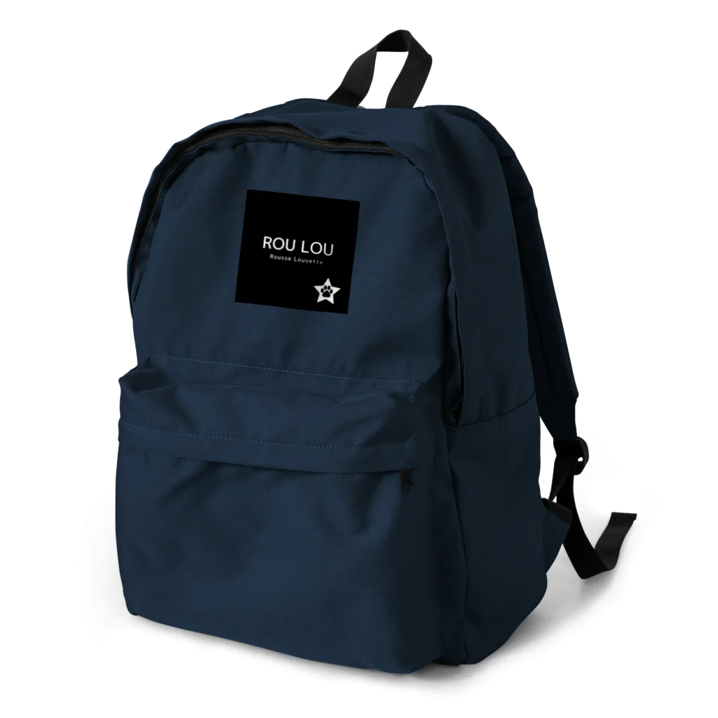 ROU LOU『Rousse Louvette（ルースルーヴェット）』の ROU LOU スクエアロゴシリーズ Backpack