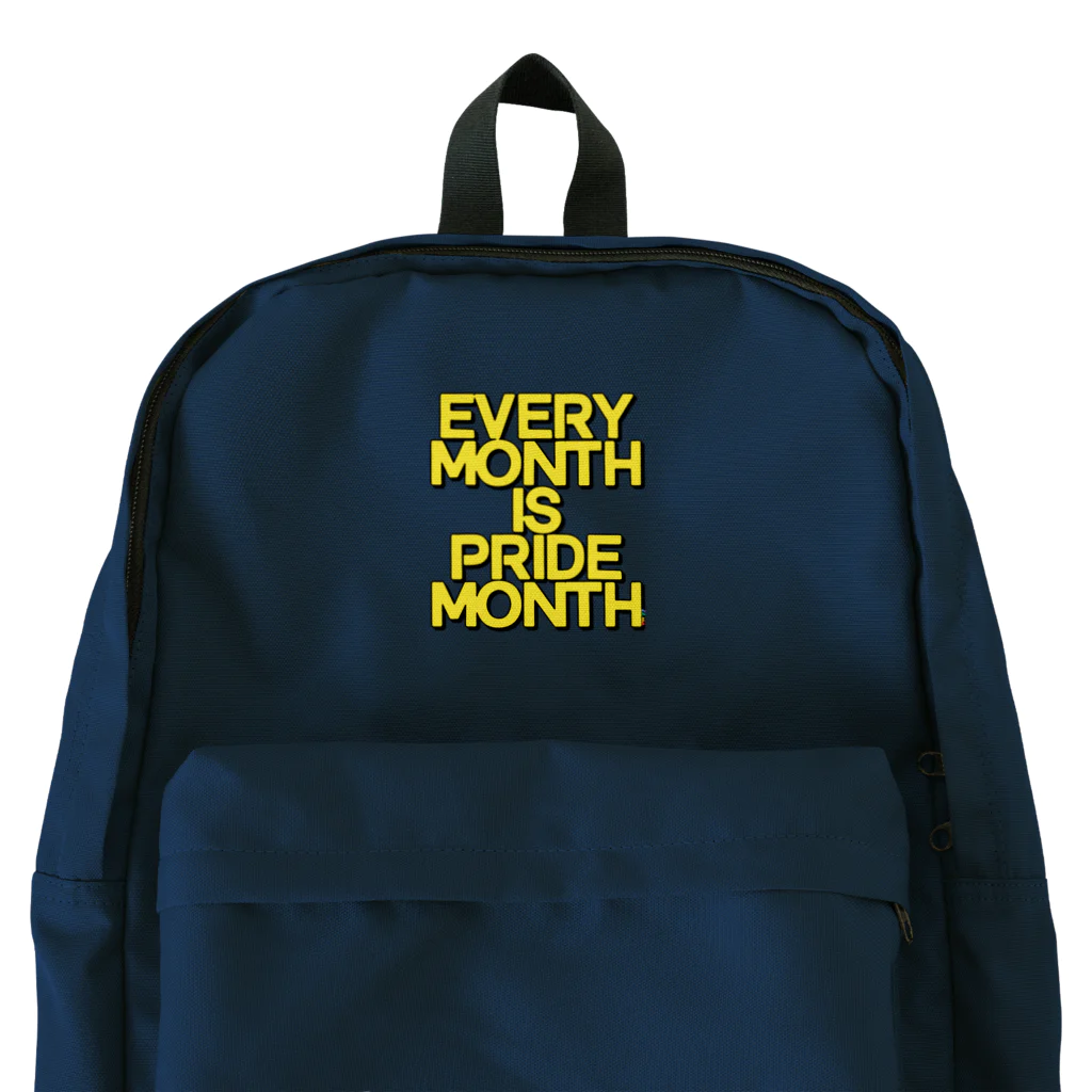 無真獣73号のEVERY MONTH IS PRIDE MONTH リュック