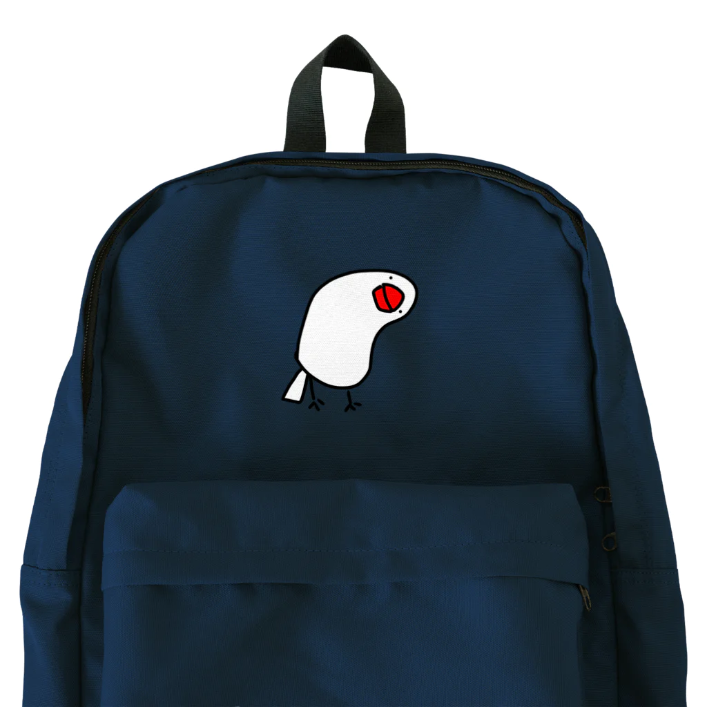 たちゅごろショップの首かしげ文鳥 Backpack