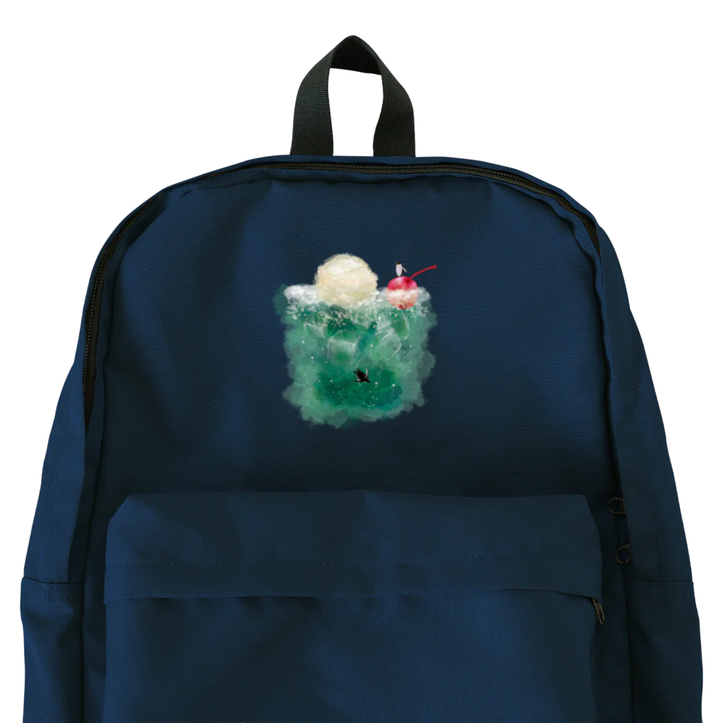 へーはちのみせのクリームソーダ Backpack