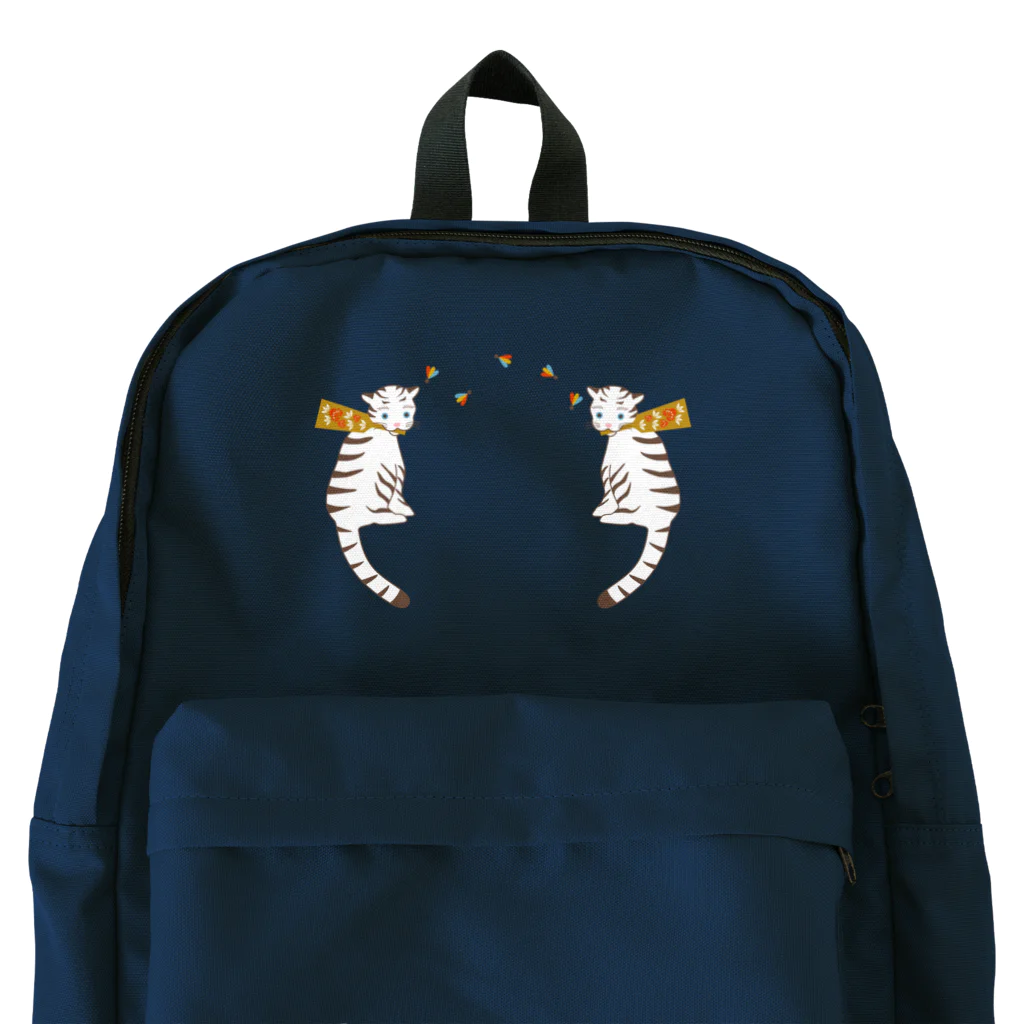 Amiの羽子板白虎 Backpack