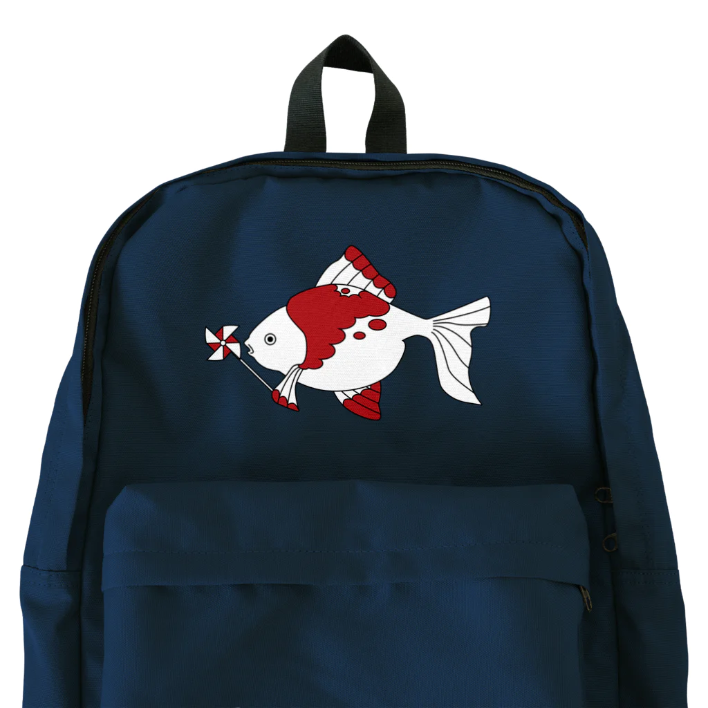 Amiの風車白金魚 Backpack