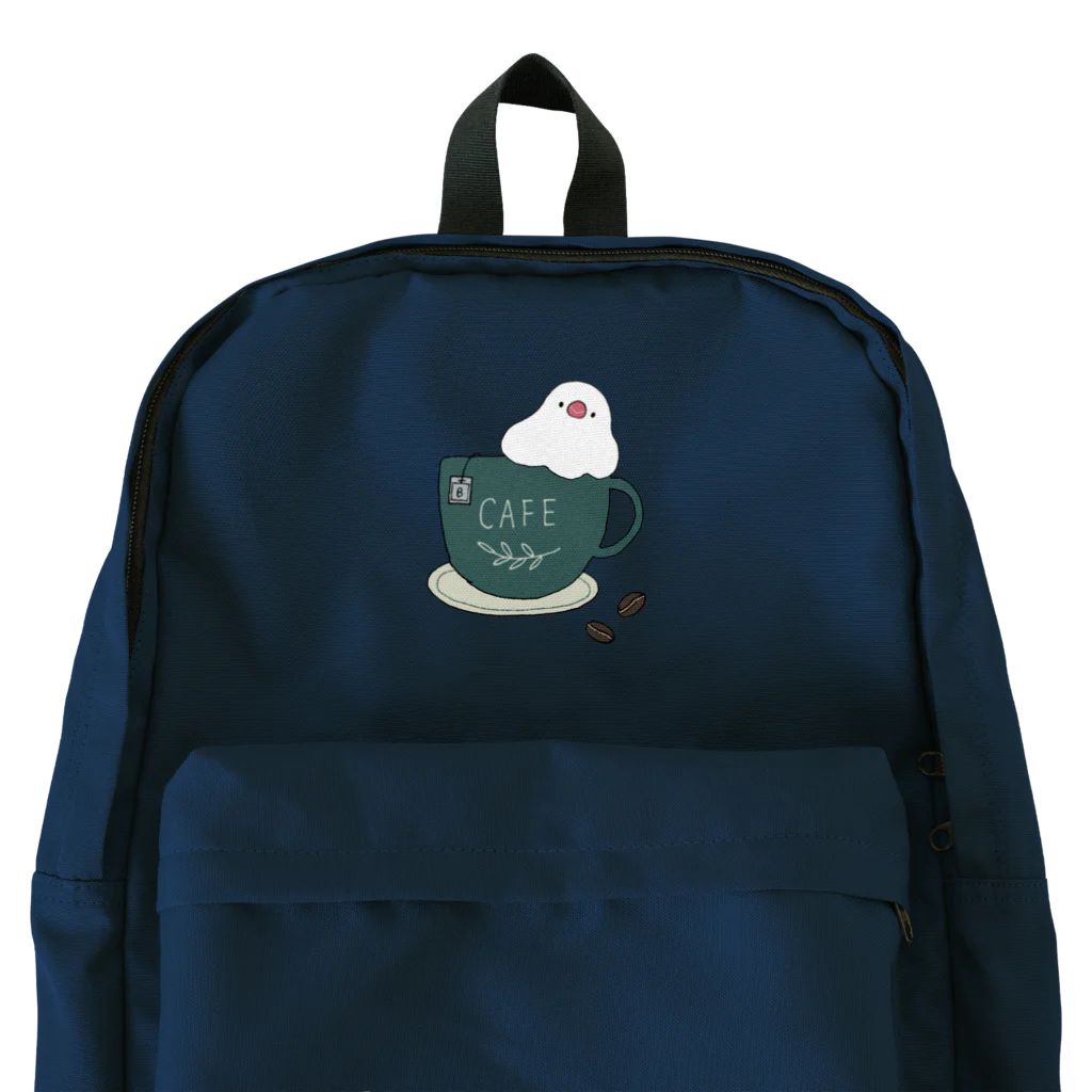 バニラ＆チッチのコーヒーカップ文鳥☕  (文鳥の日 2021記念) Backpack