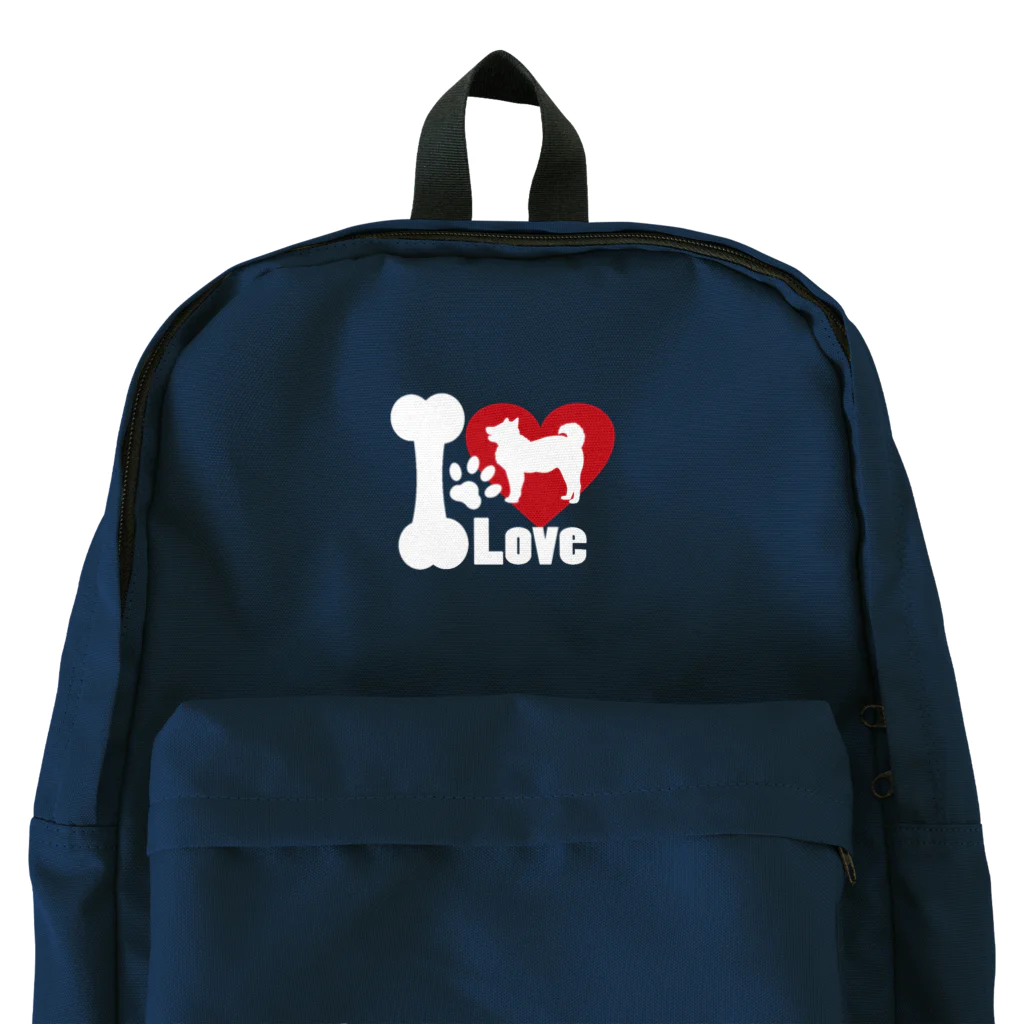 MEIKO701のI Loveワンコリュック Backpack