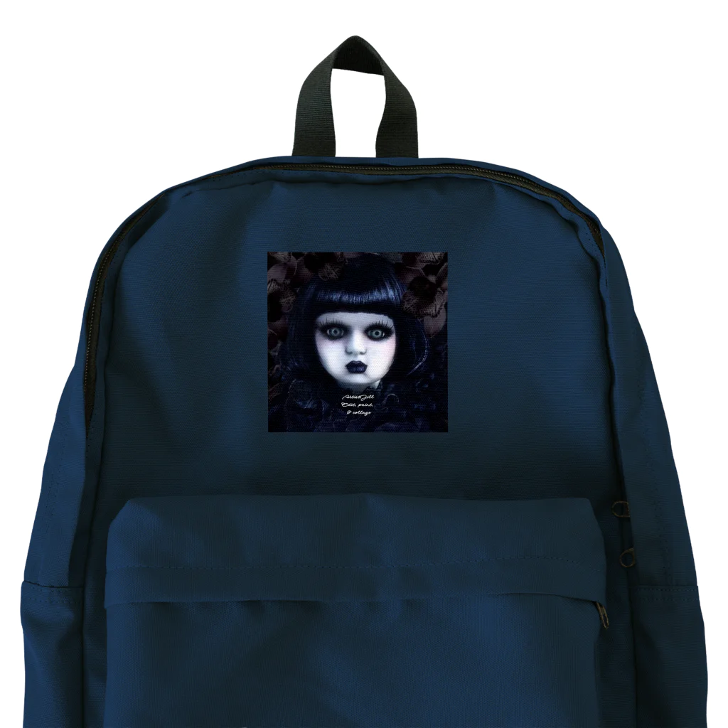 【ホラー専門店】ジルショップのDark Doll (正方形) Backpack