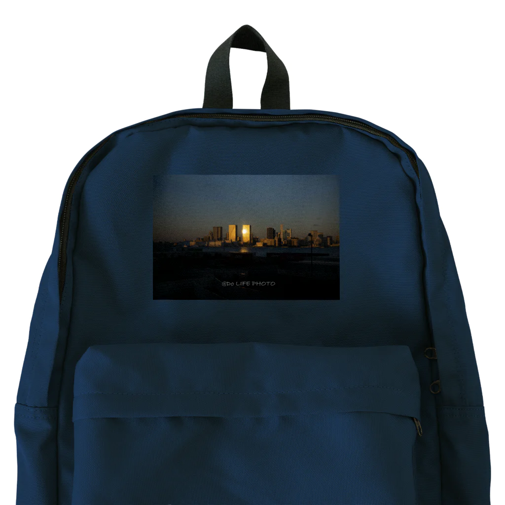 Do LIFEのお店の芝浦ふ頭からの夕景 Backpack