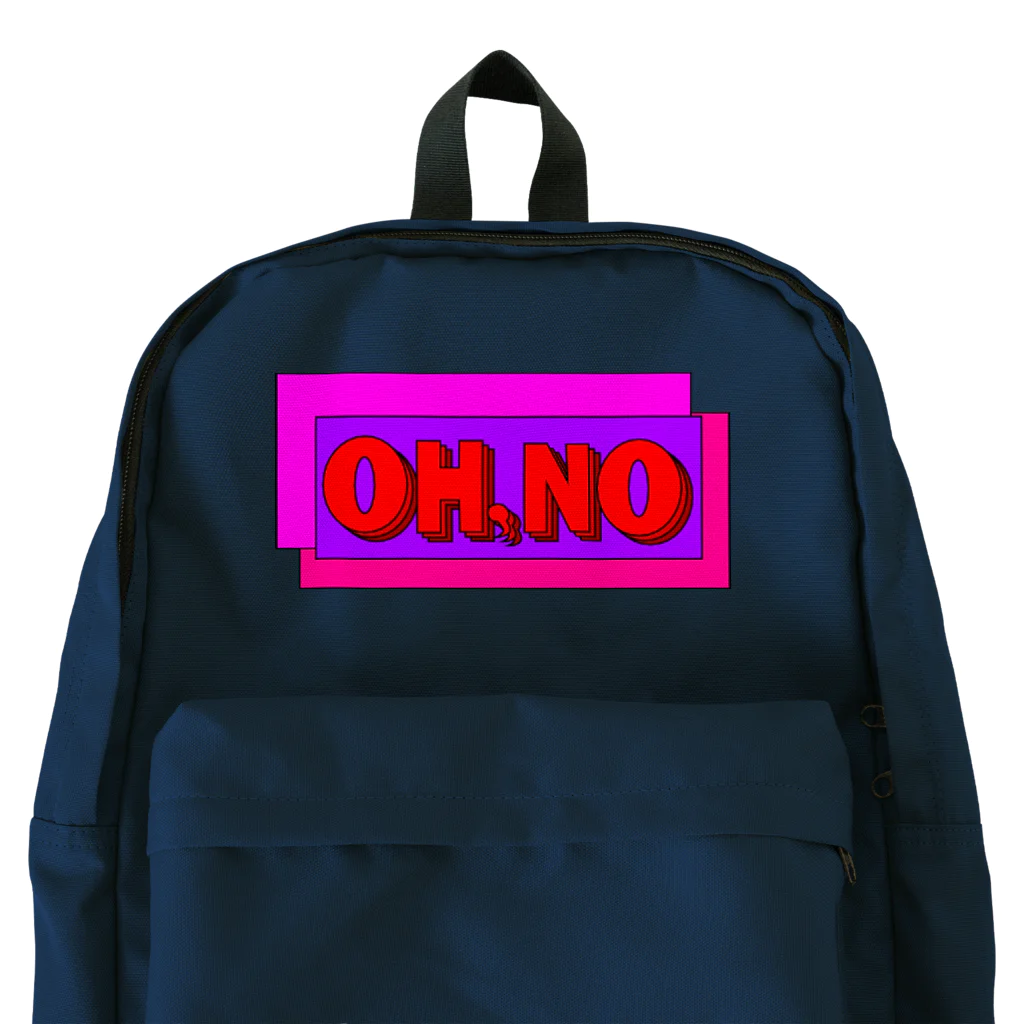 🕷Ame-shop🦇のOH,NO -Neon type Backpack