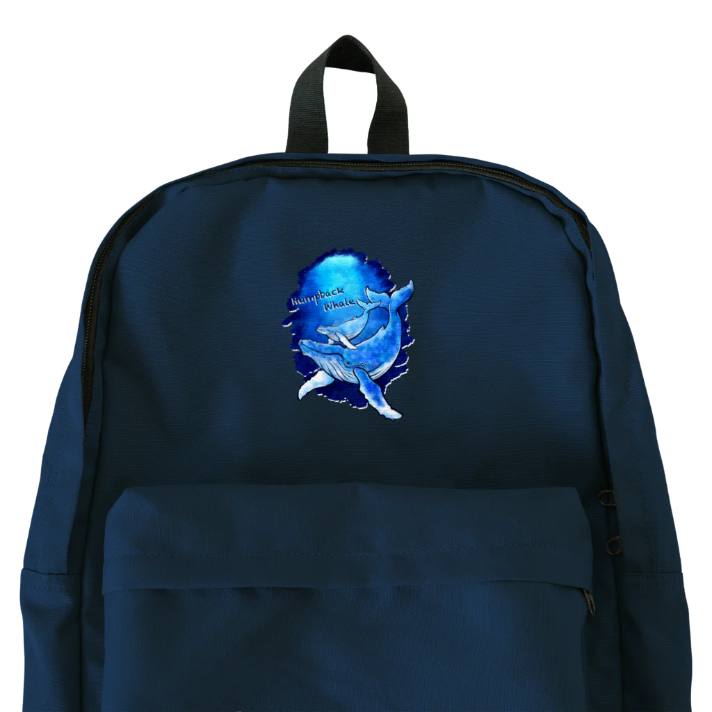 うみいろのHumpback Whale ザトウクジラ Backpack