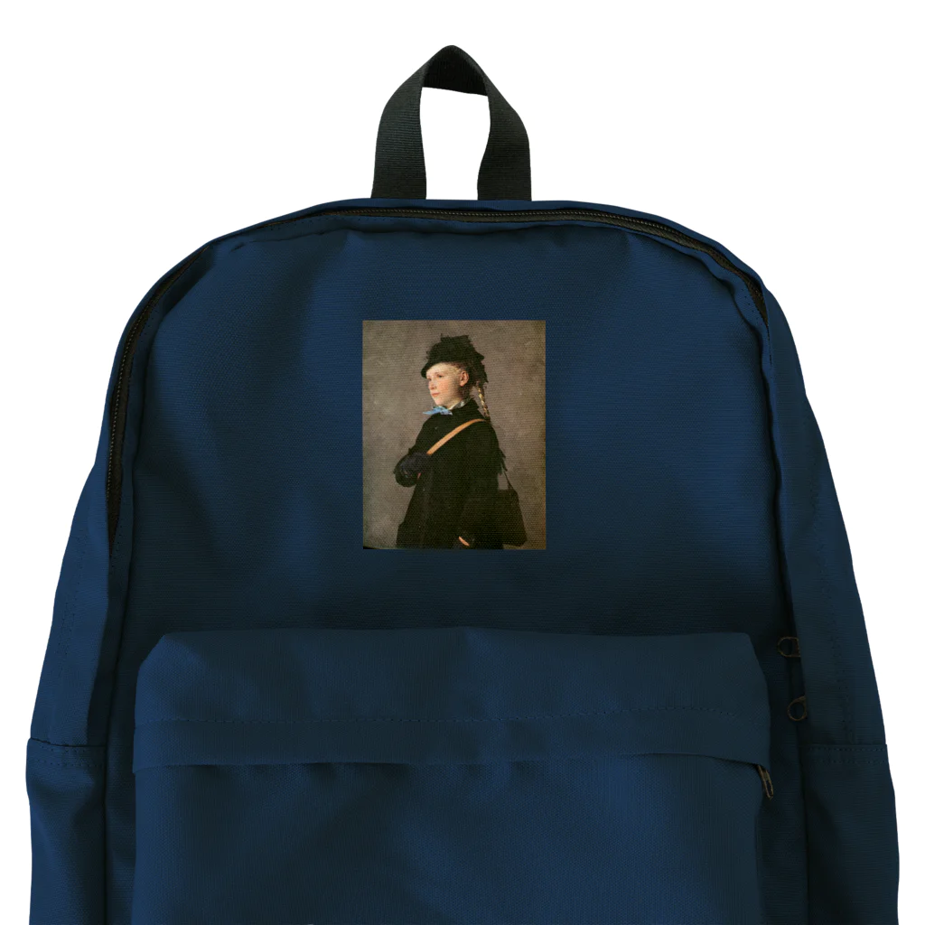 世界の絵画アートグッズのアルベール・アンカー《マリー・アンカーの肖像》 Backpack