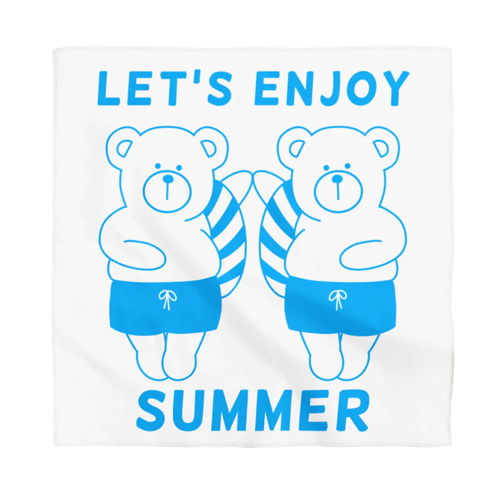  Millefy's shopのLET'S ENJOY SUMMER バンダナ