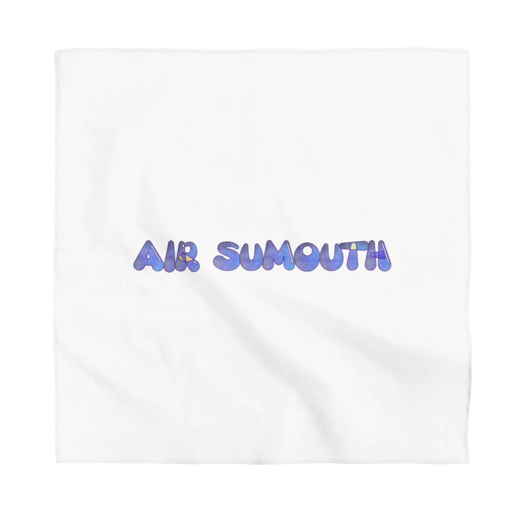 Air Sumouthの☆エアースマース文字☆ バンダナ
