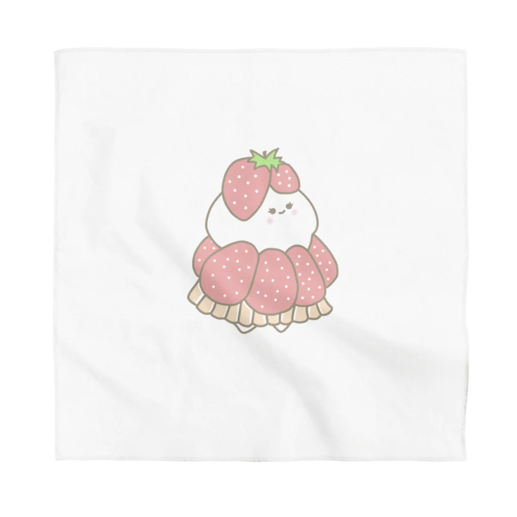 さきまるらんどのいちごタルトのタルトちゃん🍓 Bandana