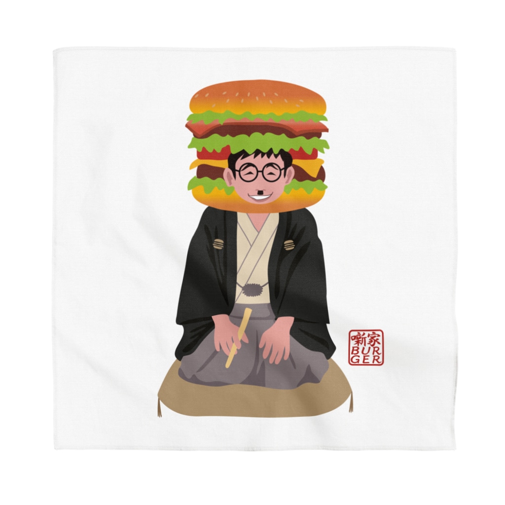 キッズモード某の噺家バーガー(かぶりものVr) Bandana