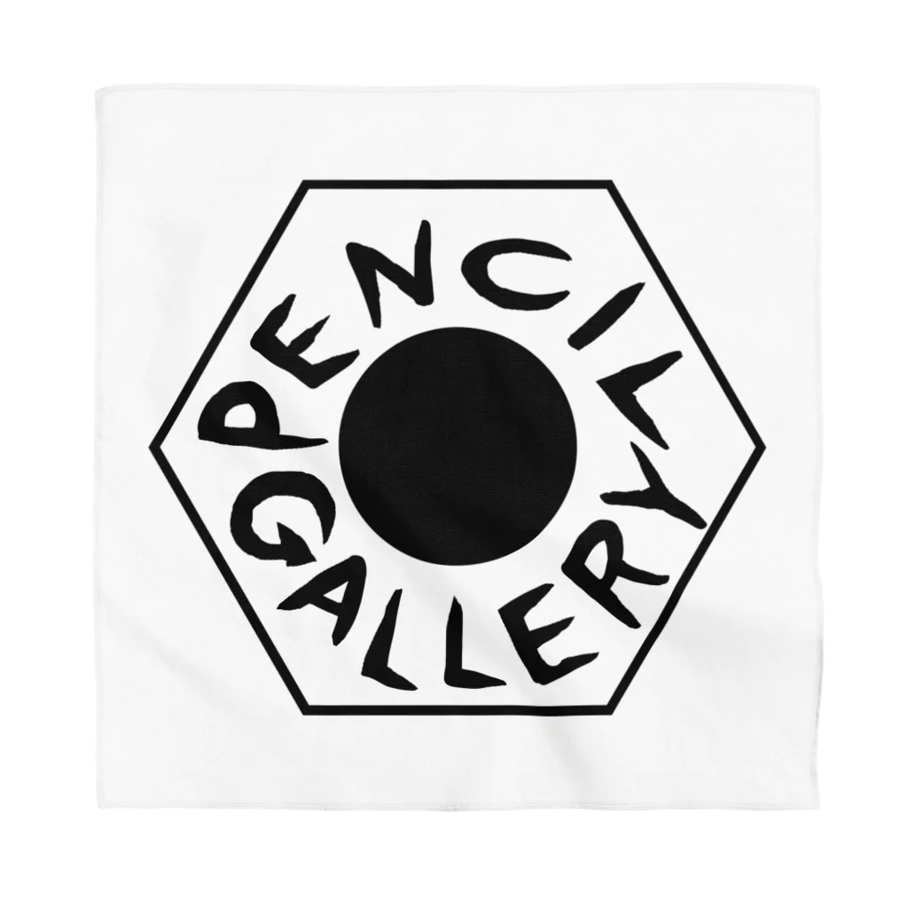Pencil Gallery Design StoreのPencil Gallery のHexagon logo Bandana