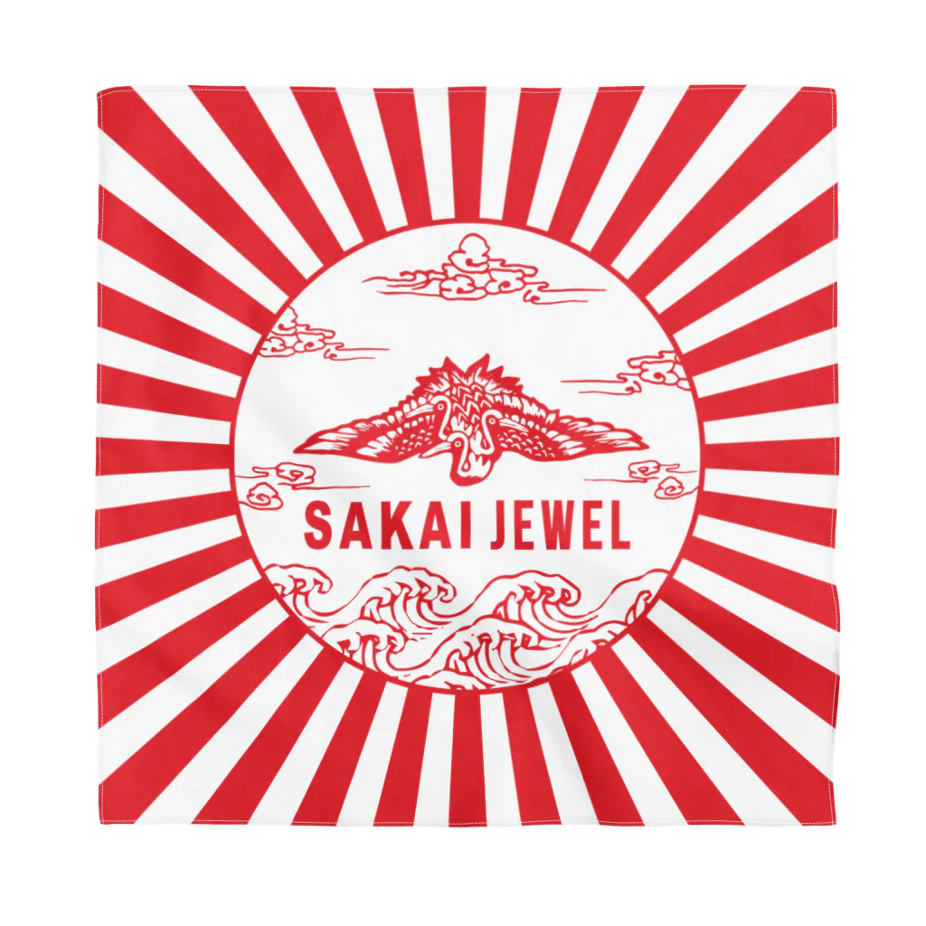 KanakoNezzzのSAKAI JAPAN 紅 Bandana