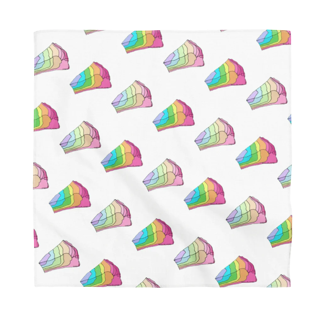 mon chou chouのrainbow cake  Bandana