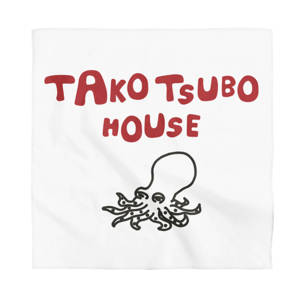 tani_chanのTAKOTSUBO HOUSE バンダナ