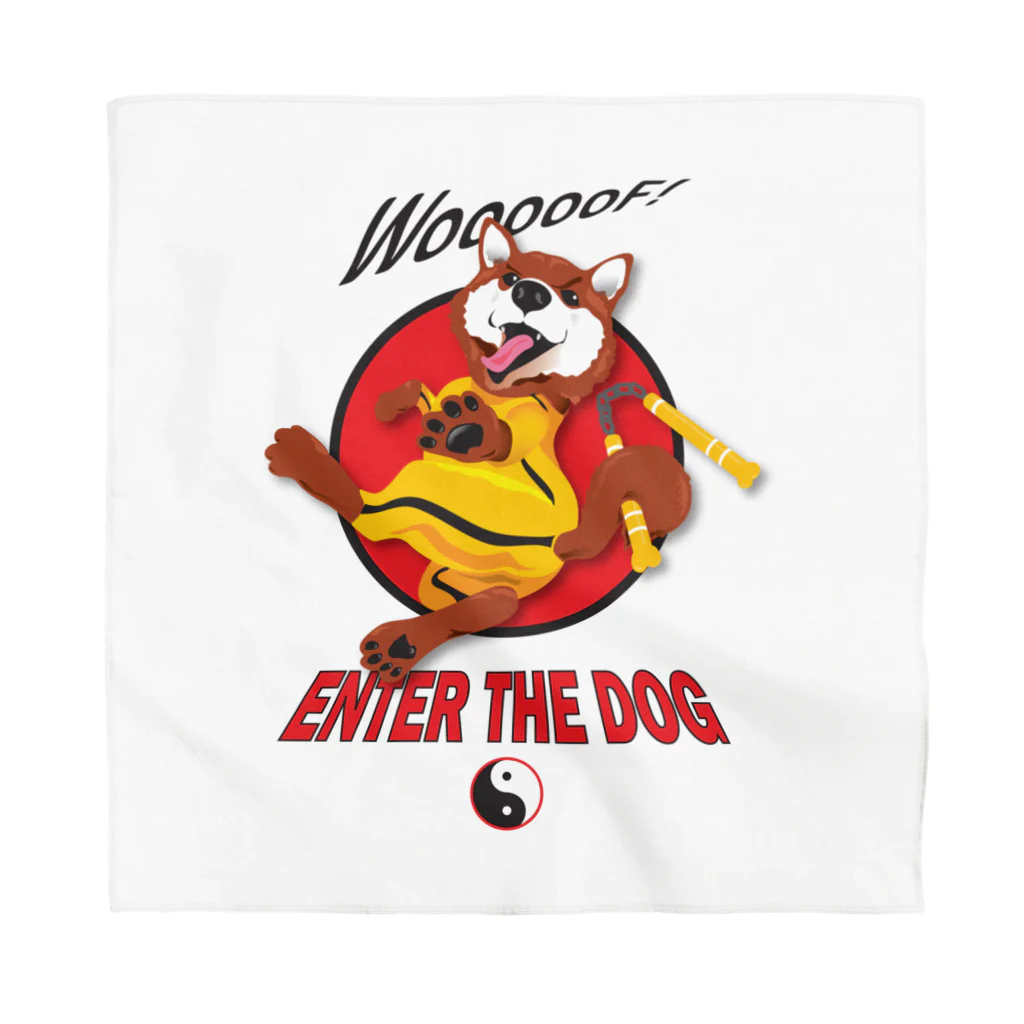 ShibazooのEnter the Dog- Dog Kung Fu! Bandana