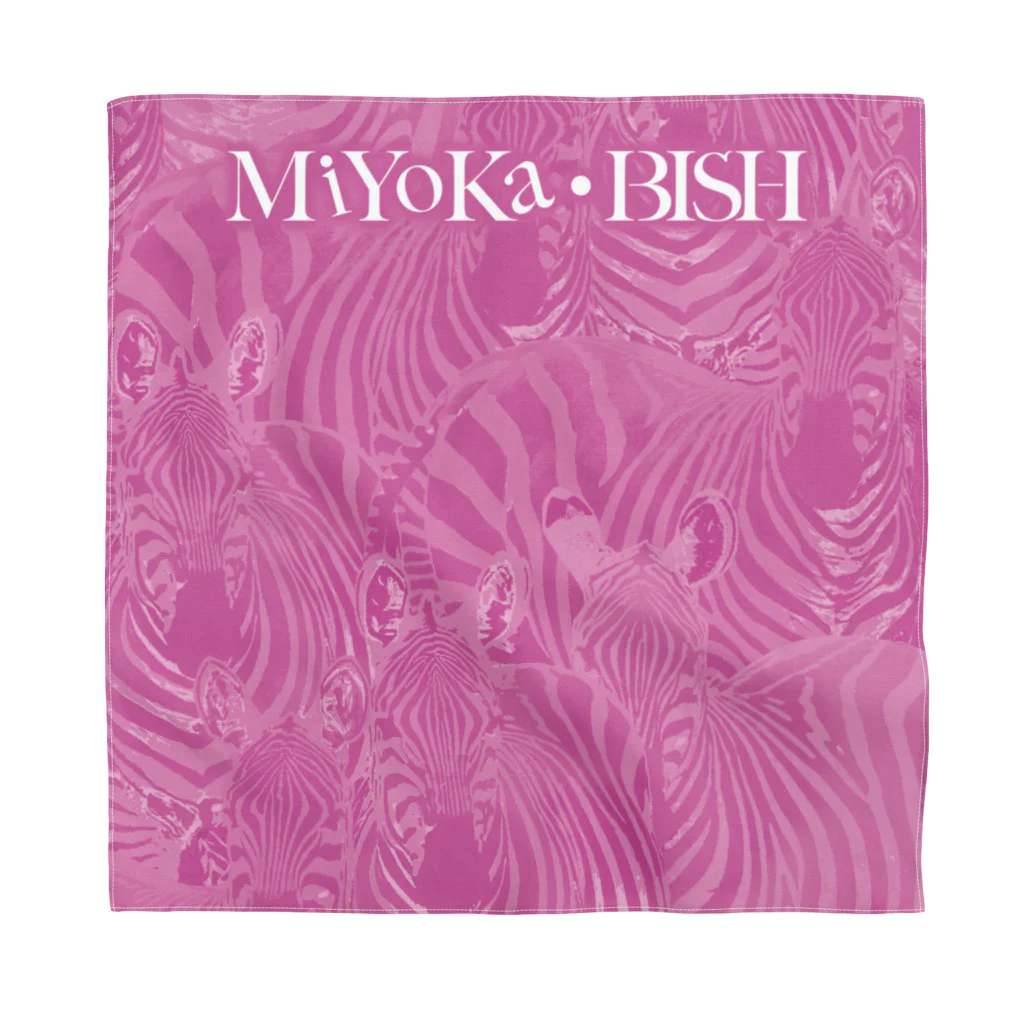 MiYoKa-BISHのPink Zebra by MiYoKa-BISH Bandana