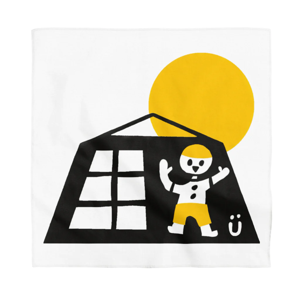 ぽつねん帖のÜto camp シリーズ  Bandana