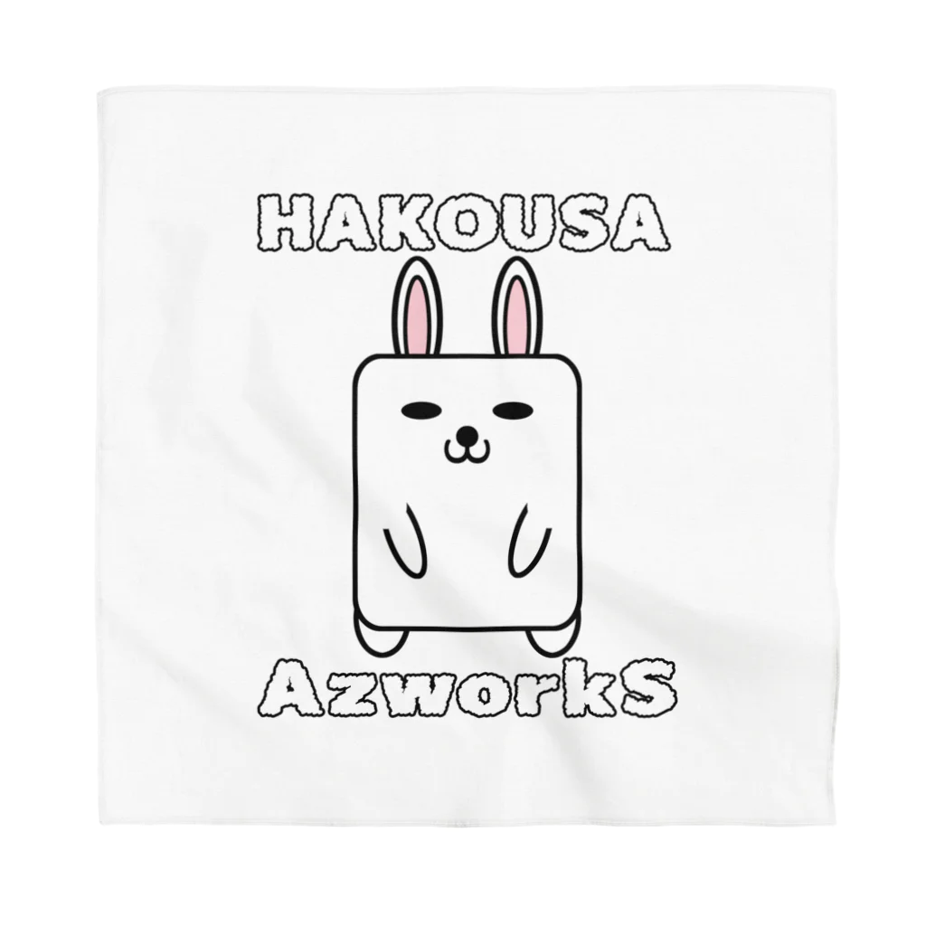 Ａ’ｚｗｏｒｋＳのハコウサ（白） Bandana