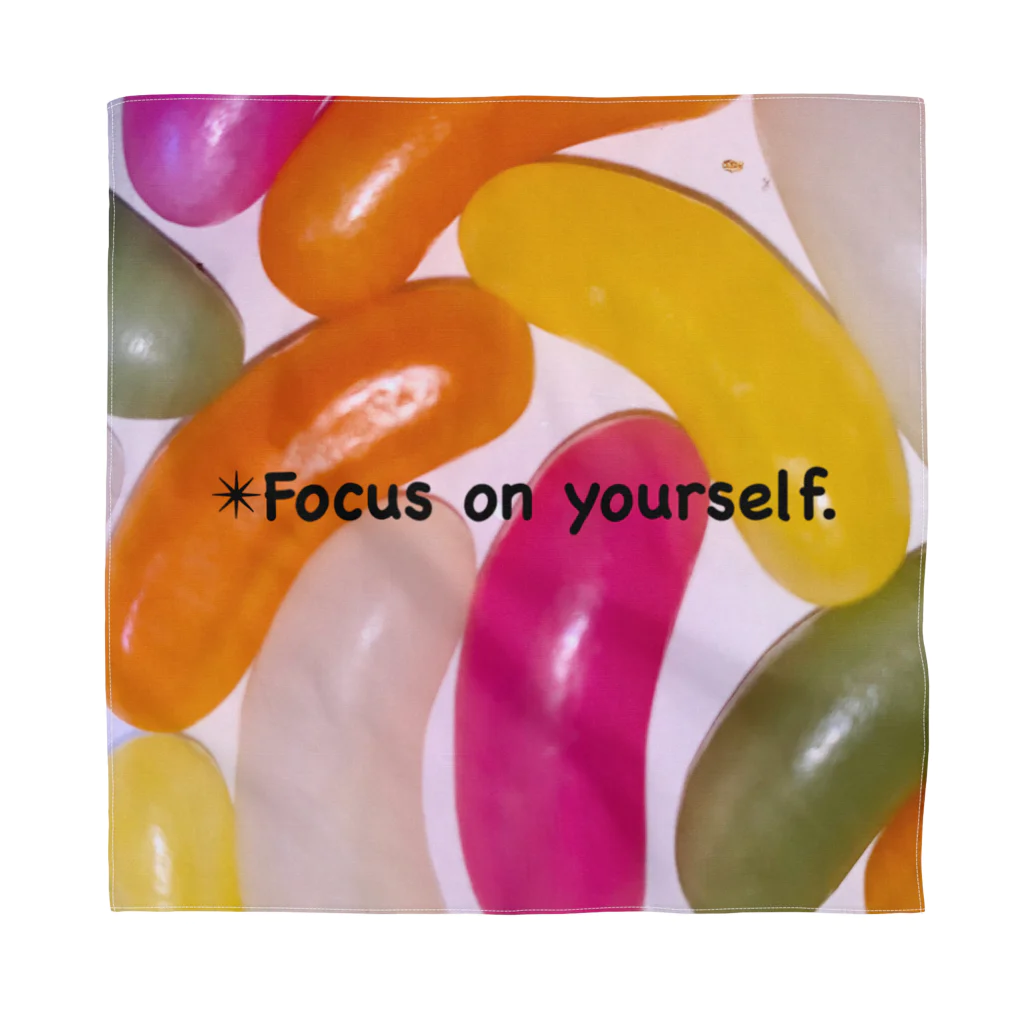 KenichiNakayamaの✴︎Focus on yourself. バンダナ