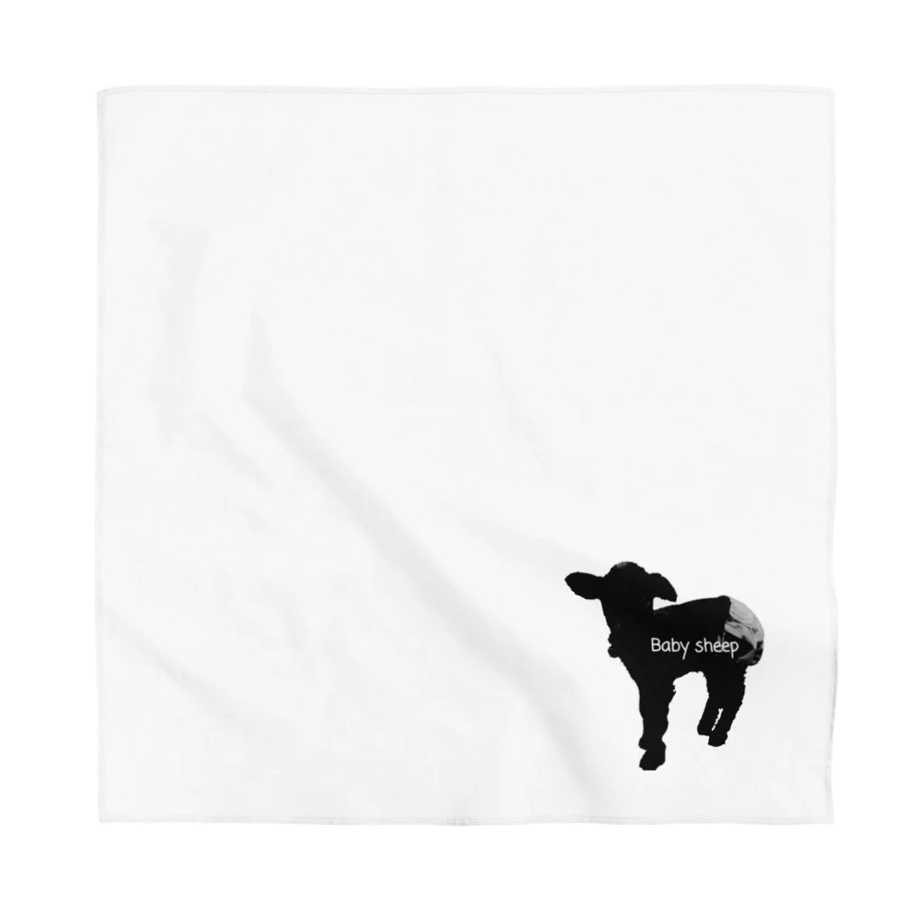 旅するナースのBaby sheep Bandana