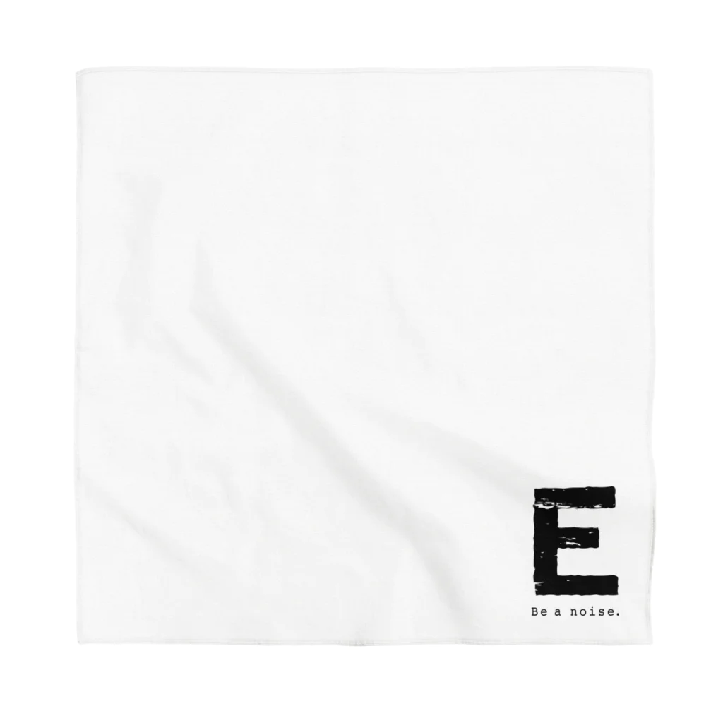 noisie_jpの【E】イニシャル × Be a noise. Bandana