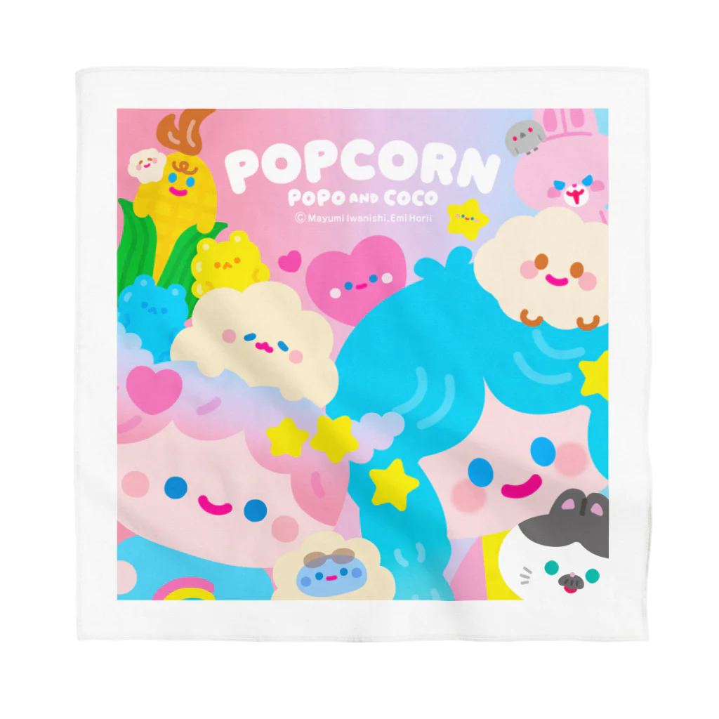 POPCORNのPOPCORN バンダナ