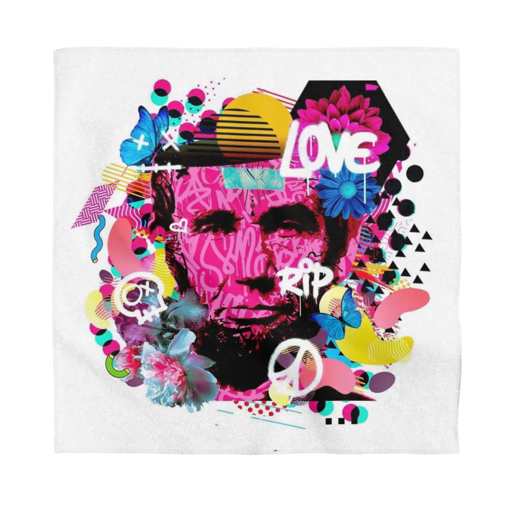 tekutekupockeのLove on Chain! Bandana