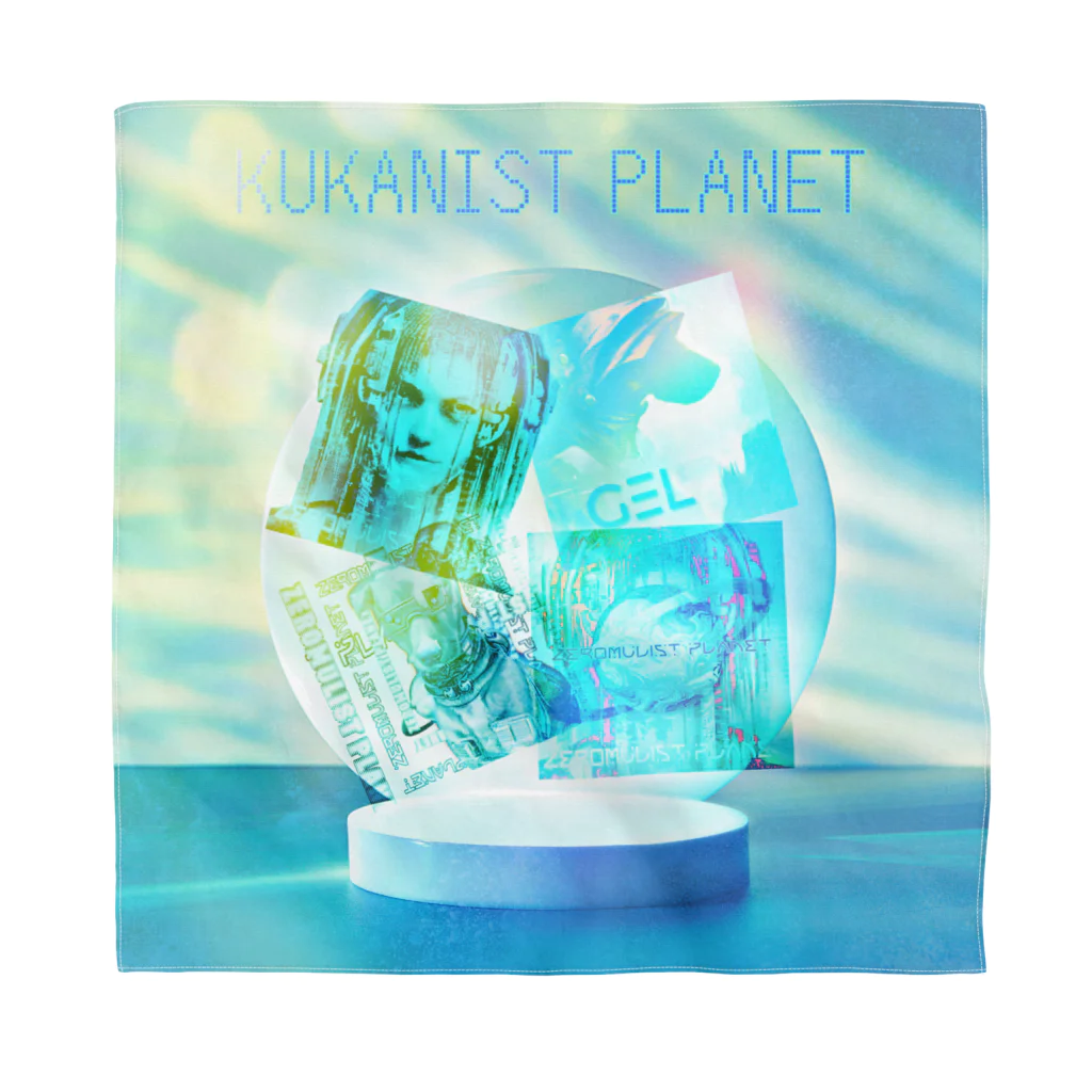 Aimurist のKUKANIST PLANET  バンダナ