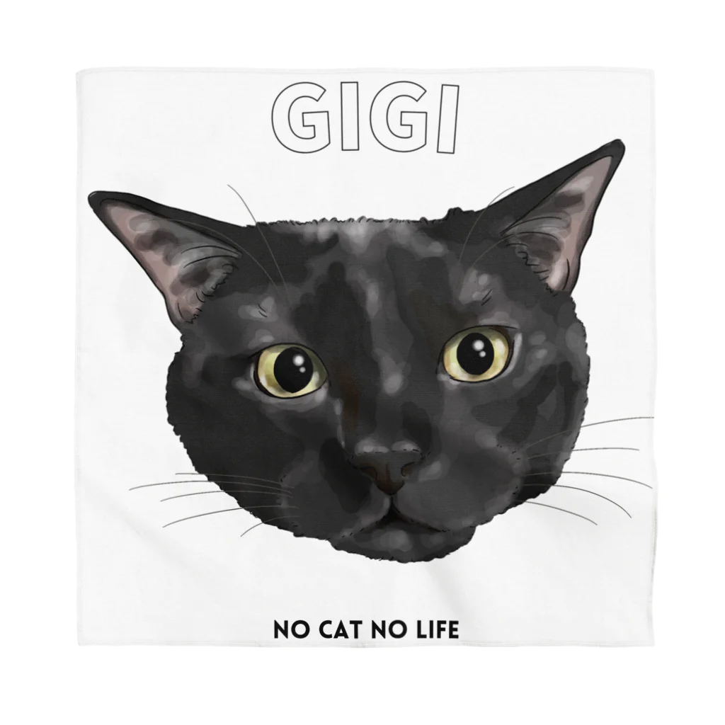 猫のイラスト屋さんのgigi Bandana