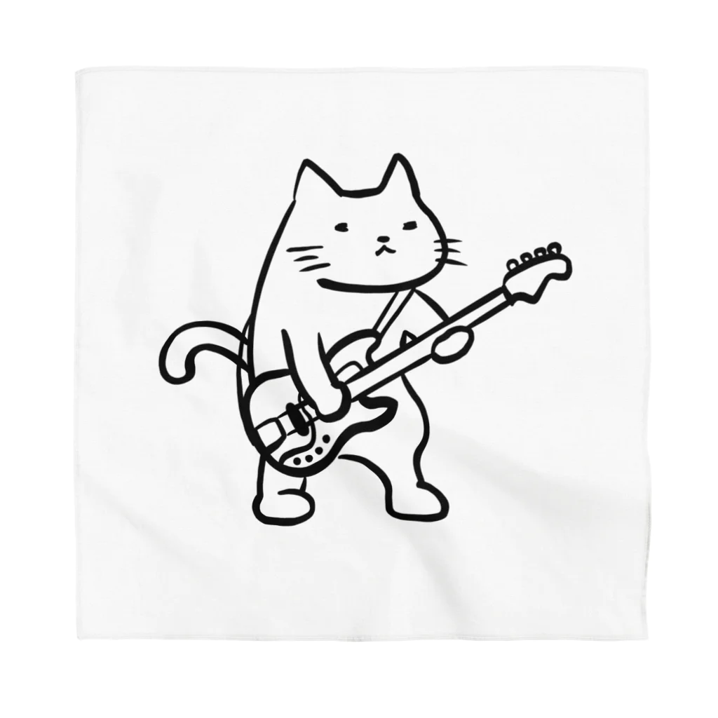 ミケタマのBass_Cat Bandana