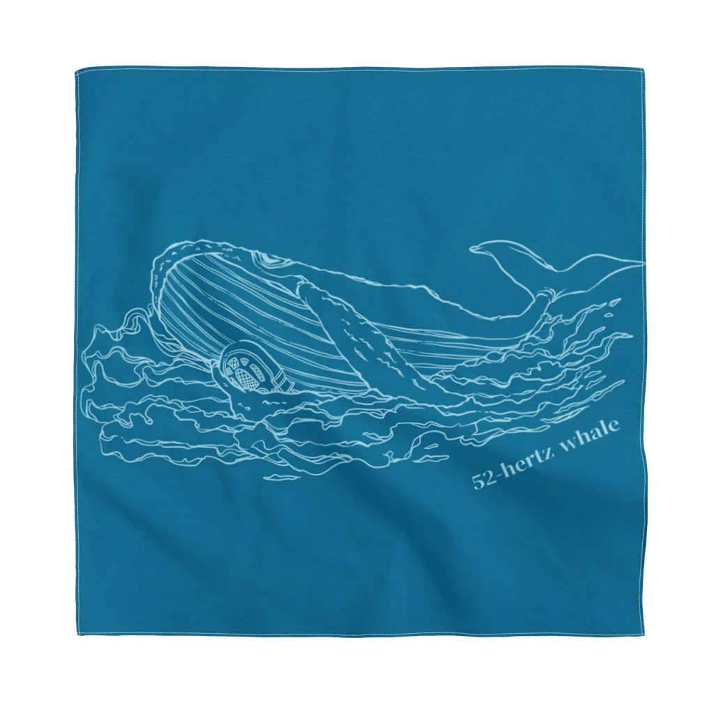 ariariartの世界でもっとも孤独なクジラとラジオ【チャリティー】 Bandana