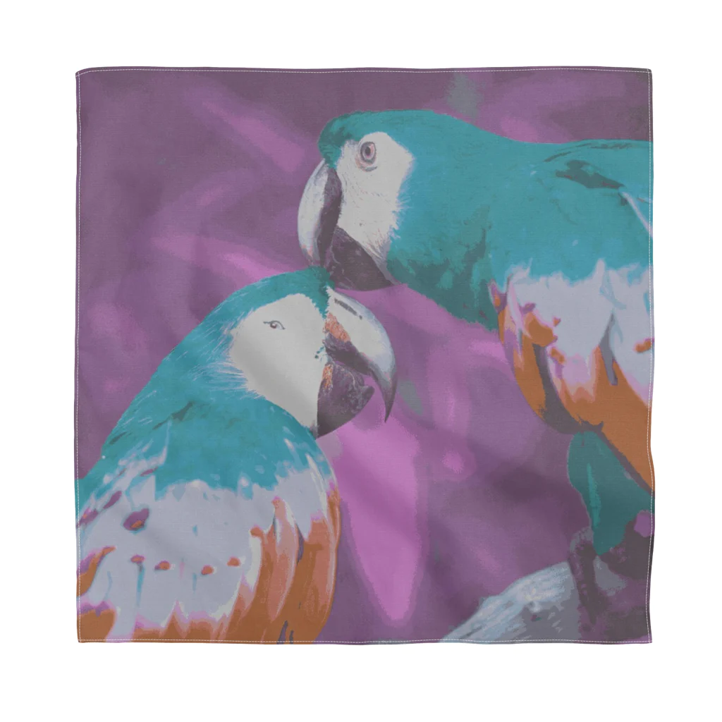 poppy22のおでこかじり鳥 Bandana