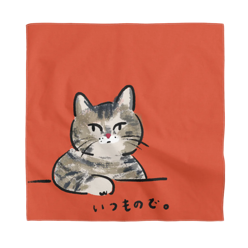 ネコノートショップ（neco-note shop）のつぼみ（WASAO） Bandana