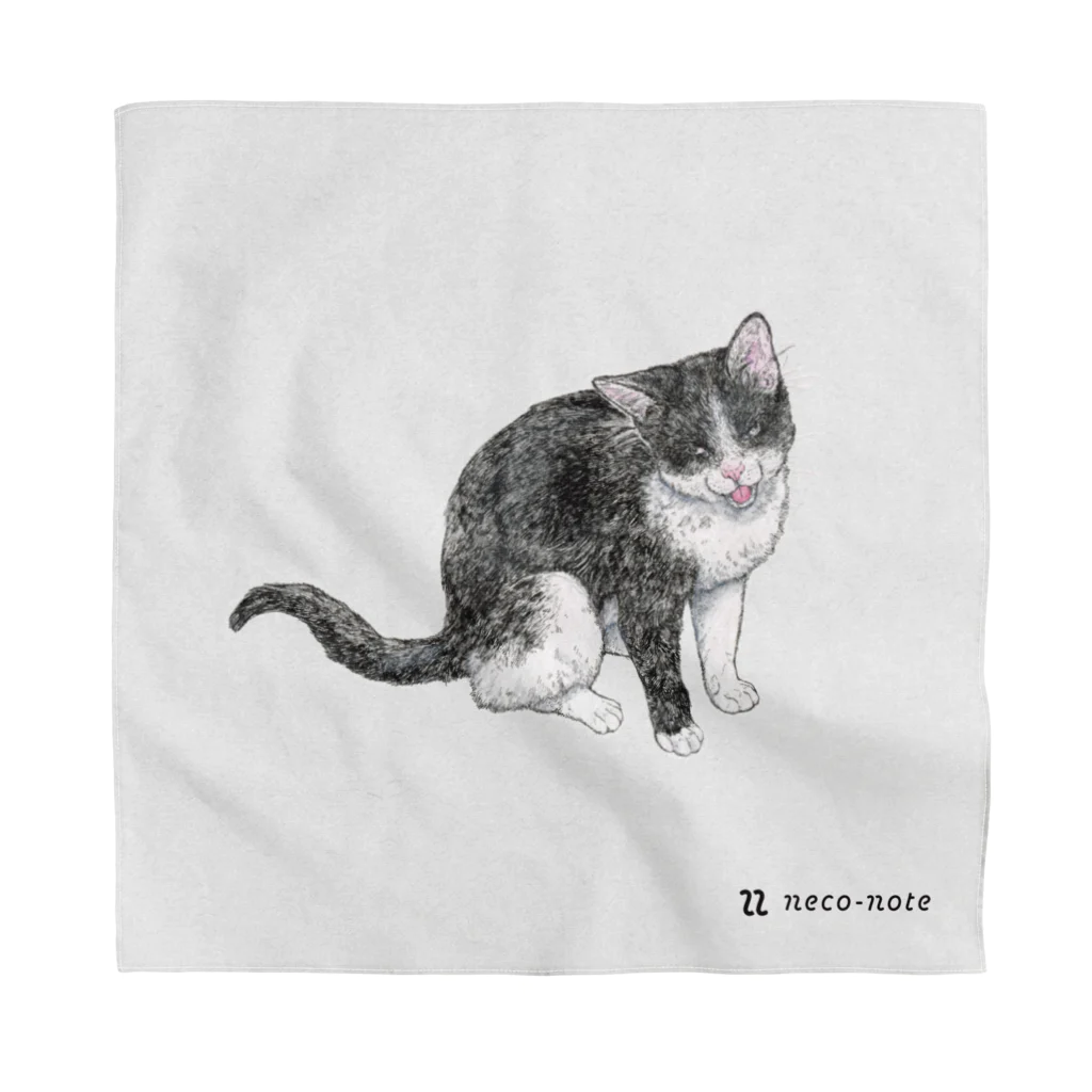 ネコノートショップ（neco-note shop）のバズ（保護猫シェルターQUEUE） Bandana