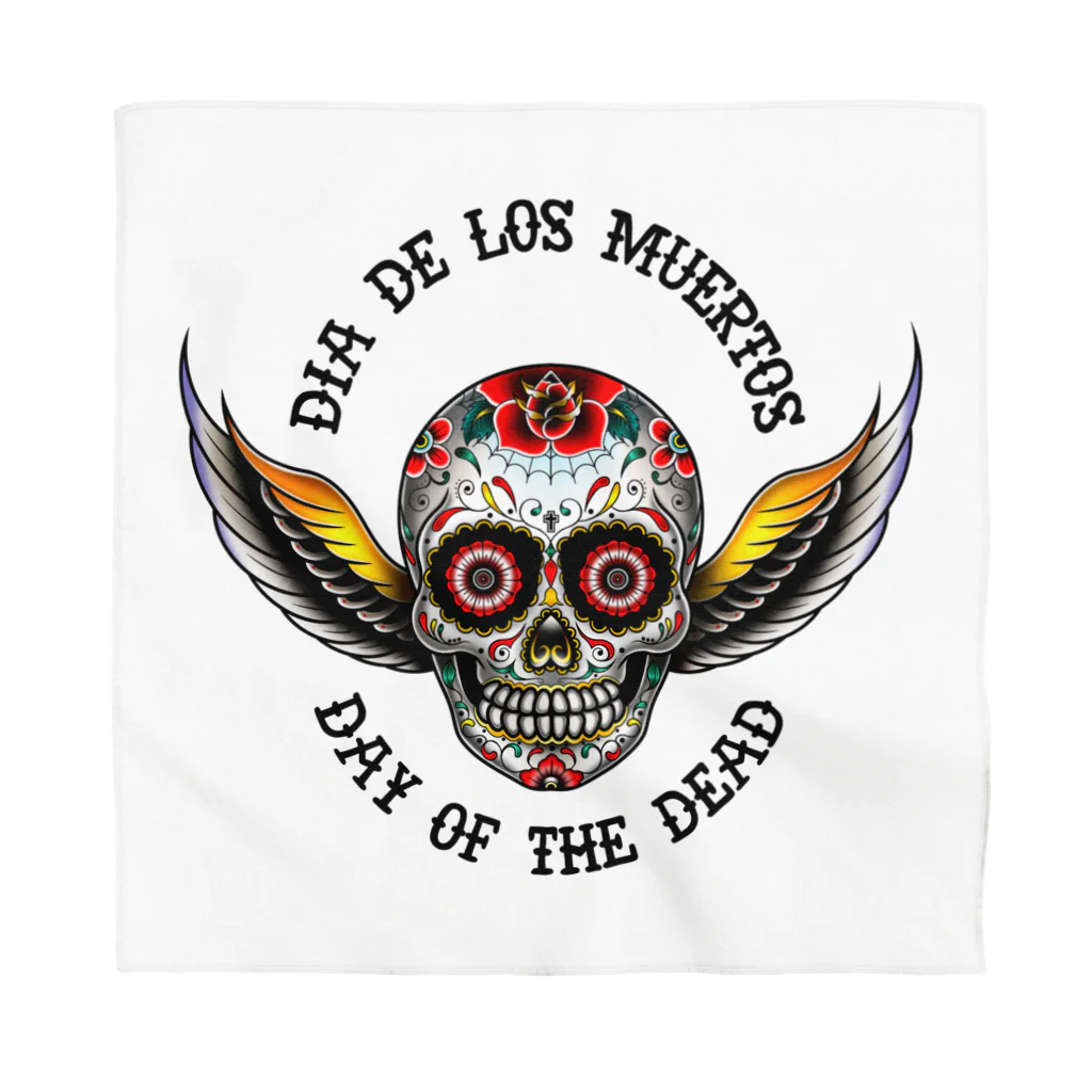 Demon Lord 9 tailsの『Dia De Los Muertos🌹』 Bandana