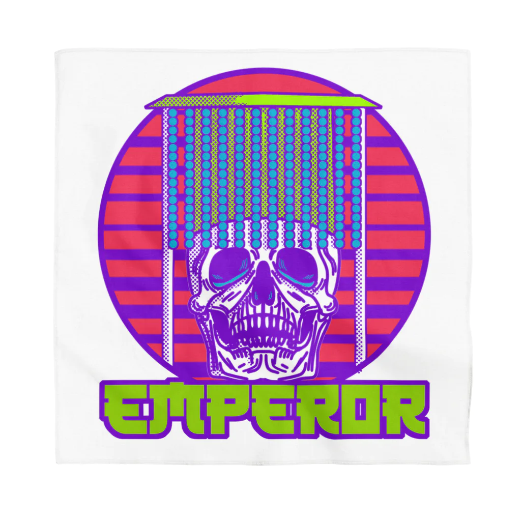 中華呪術堂（チャイナマジックホール）の【前面】skeleton emperor Bandana