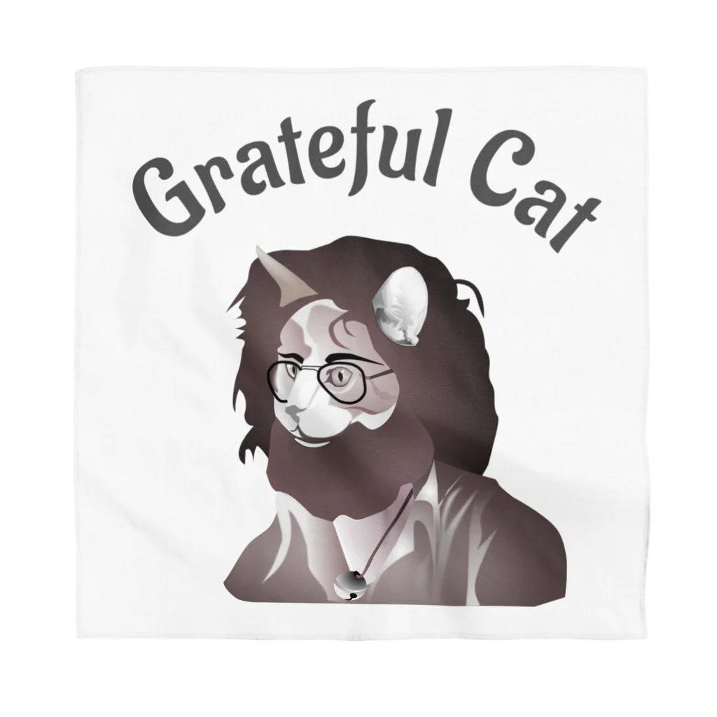 『NG （Niche・Gate）』ニッチゲート-- IN SUZURIのGrateful Cat h.t. バンダナ