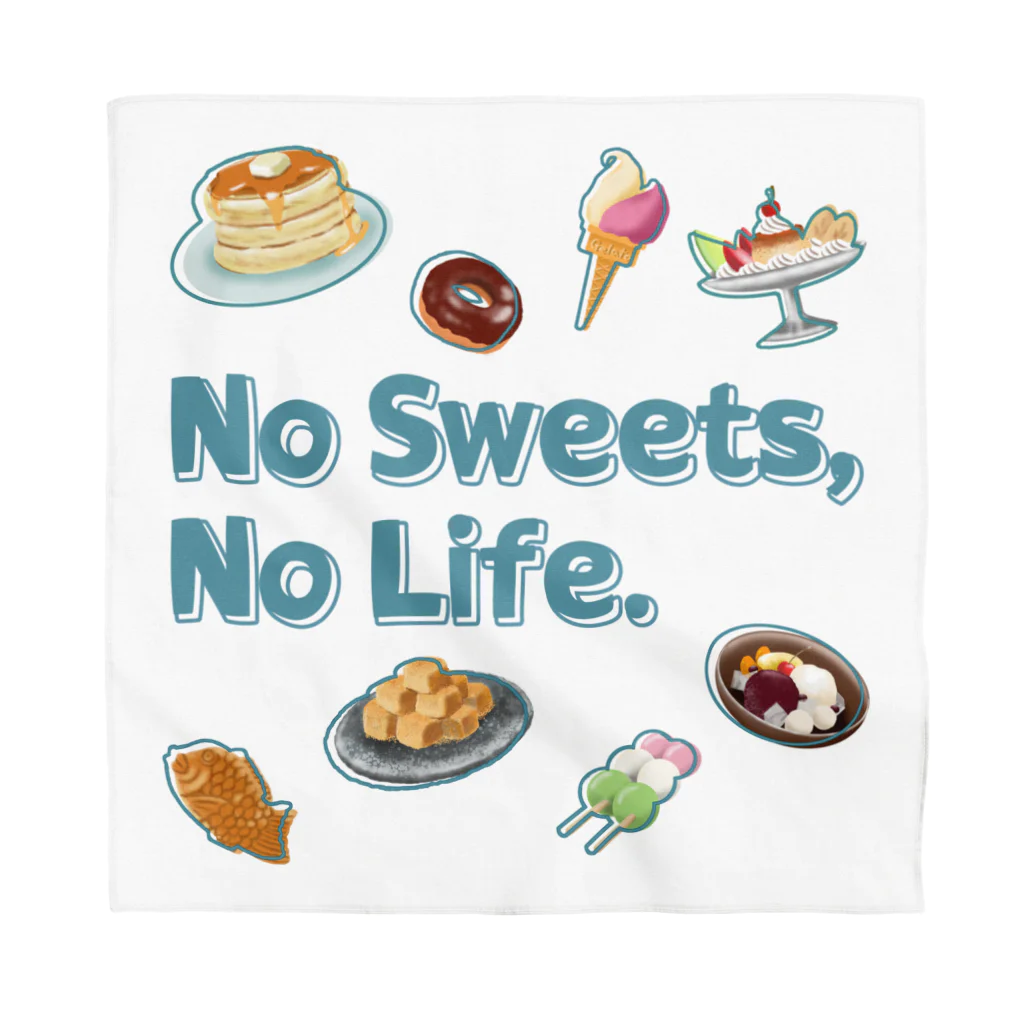 SU-KUのNo Sweets,No Life. Bandana