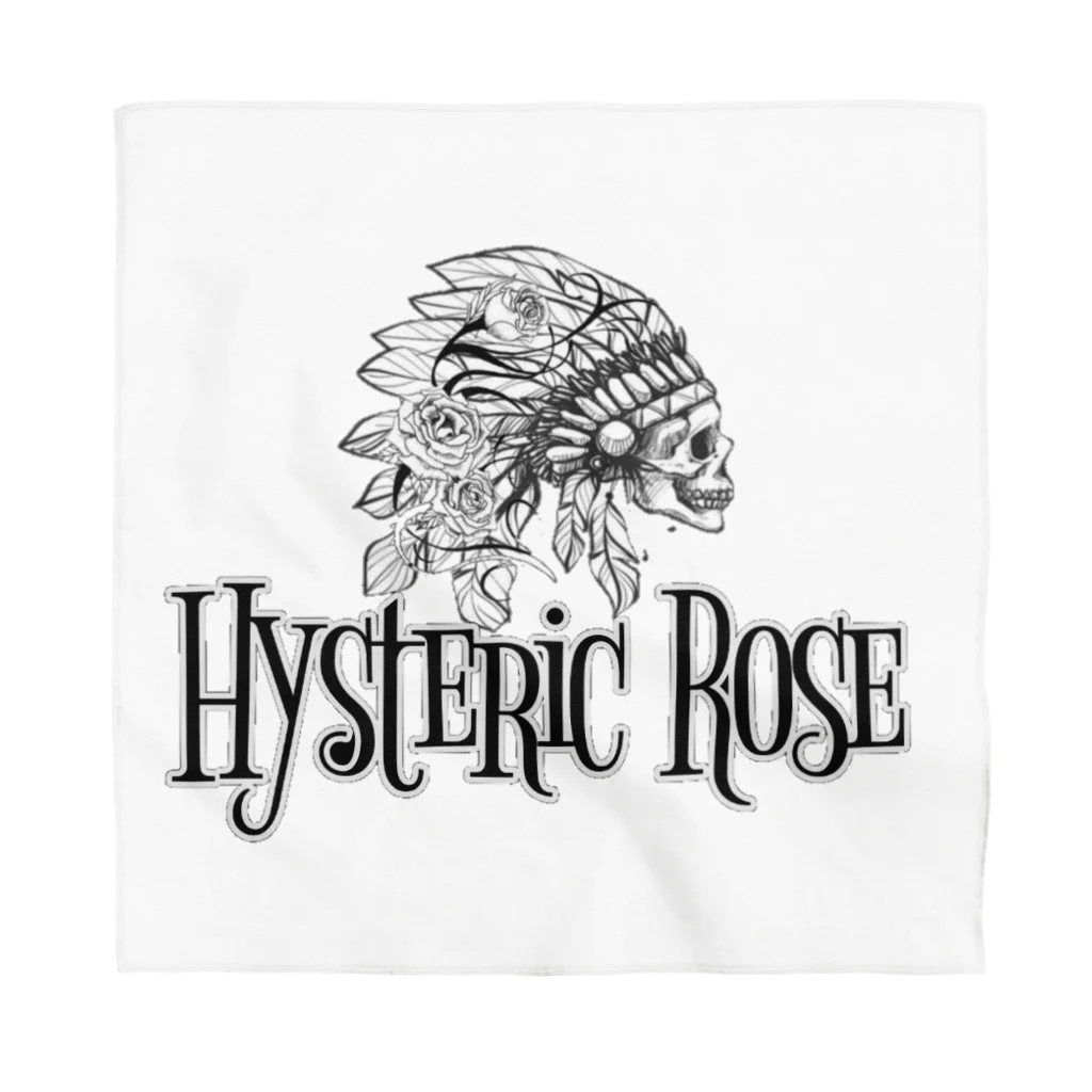 Bounty rose studio アパレルのHysteric rose バンドグッズ バンダナ