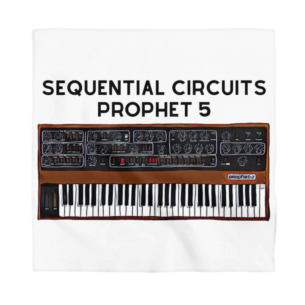 Vintage Synthesizers | aaaaakiiiiiのSequential Circuits Prophet 5 Vintage Synthesizer バンダナ