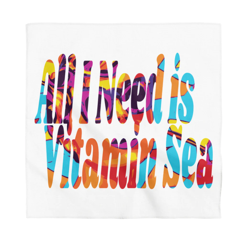 ぷんすこ(♂)のAll I Need is Vitamin Sea バンダナ